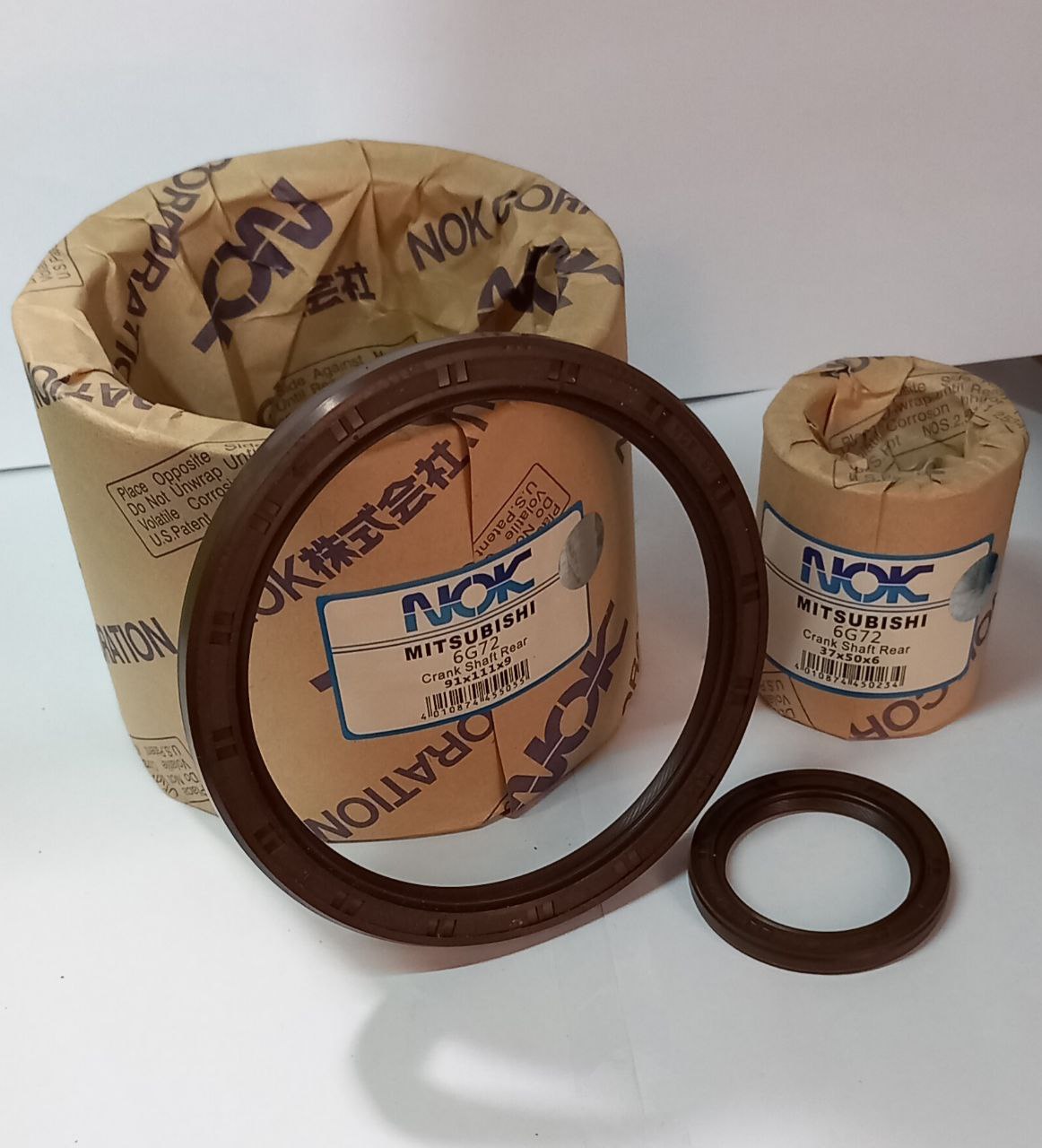 کاسه نمد سر و ته میلنگ پاژن v6 nok